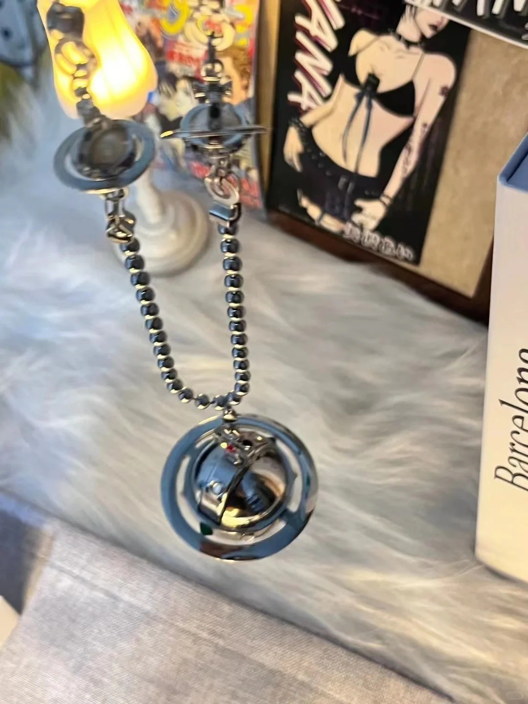 `Vivienne Westwood Nana Anime Okazaki Shinichi Pendant Lighter Two Orbs