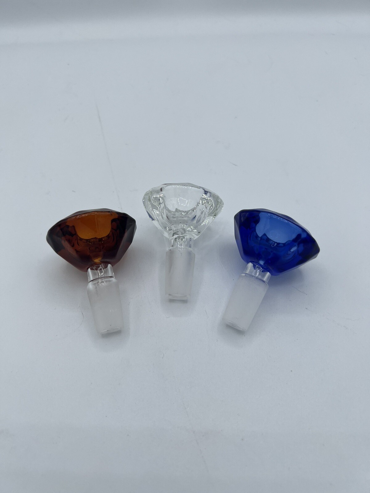 14MM Quality Glass Diamond Replacement Tobacco Bong Bowl Holder Piece Wide