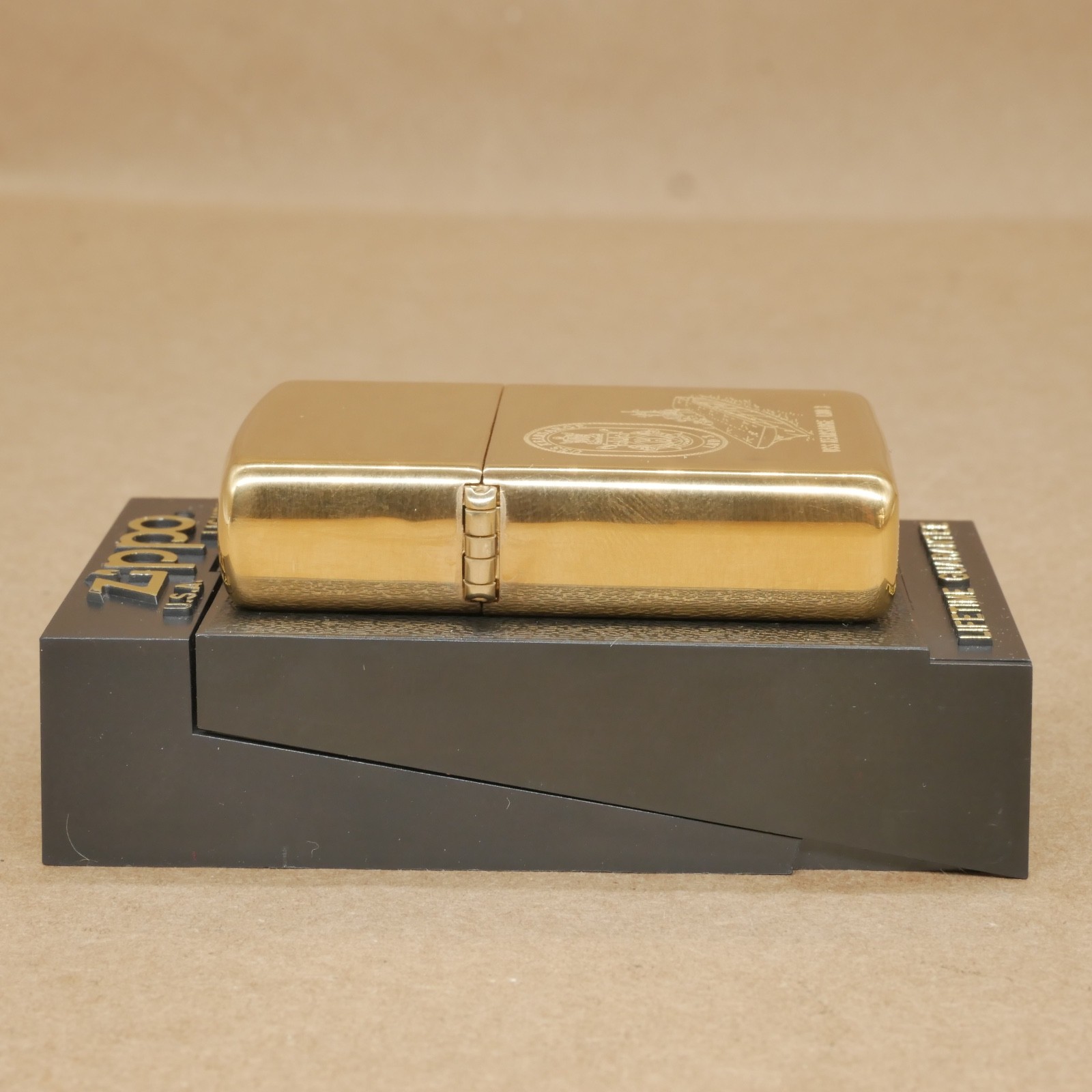 ZIPPO 1997 USS KEARSARGE LHD 3 TRUSTWORTHY BRASS