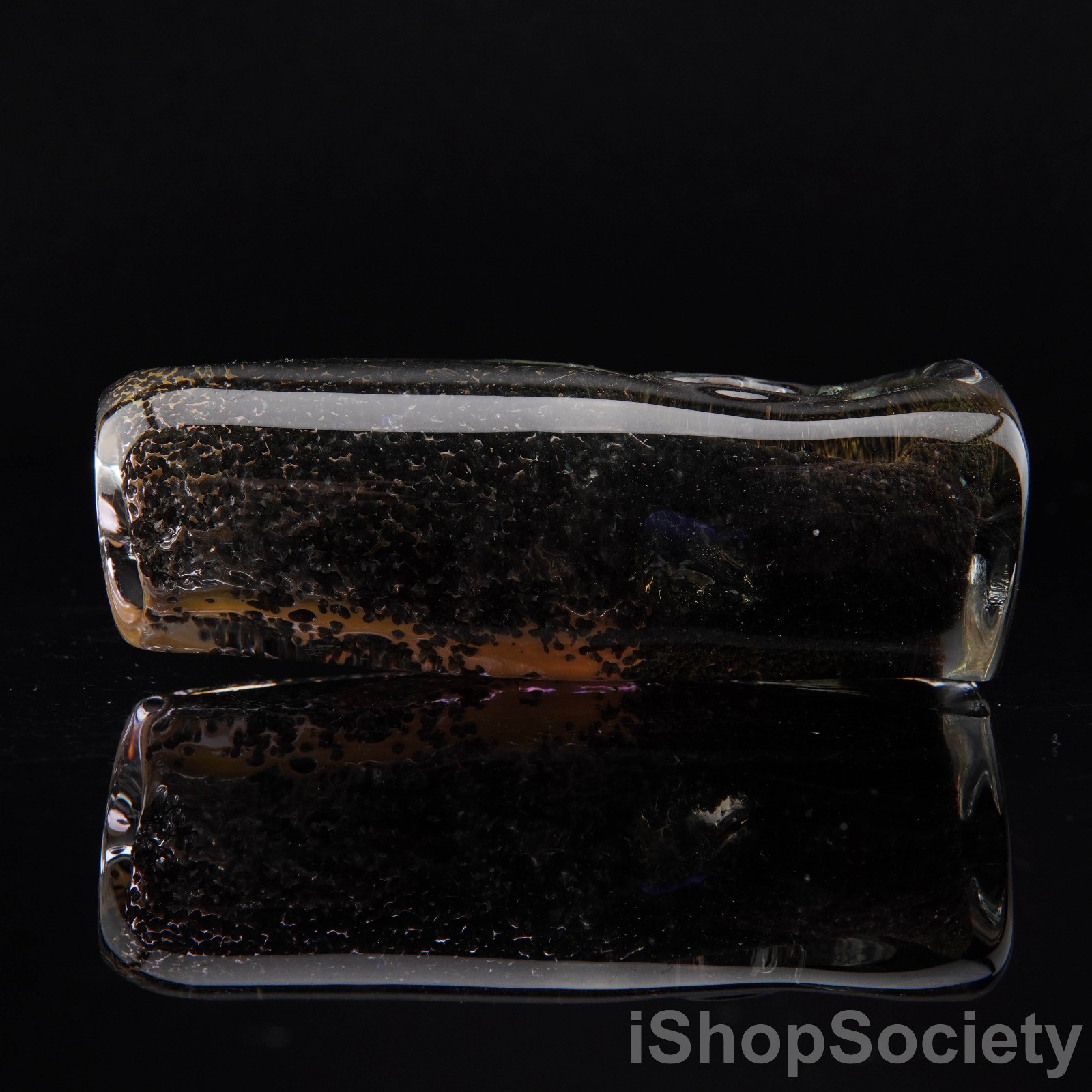 3.5″ Frit Fusion Rectangle Tobacco Smoking Pipe Thick Collectible Pipes – P689B