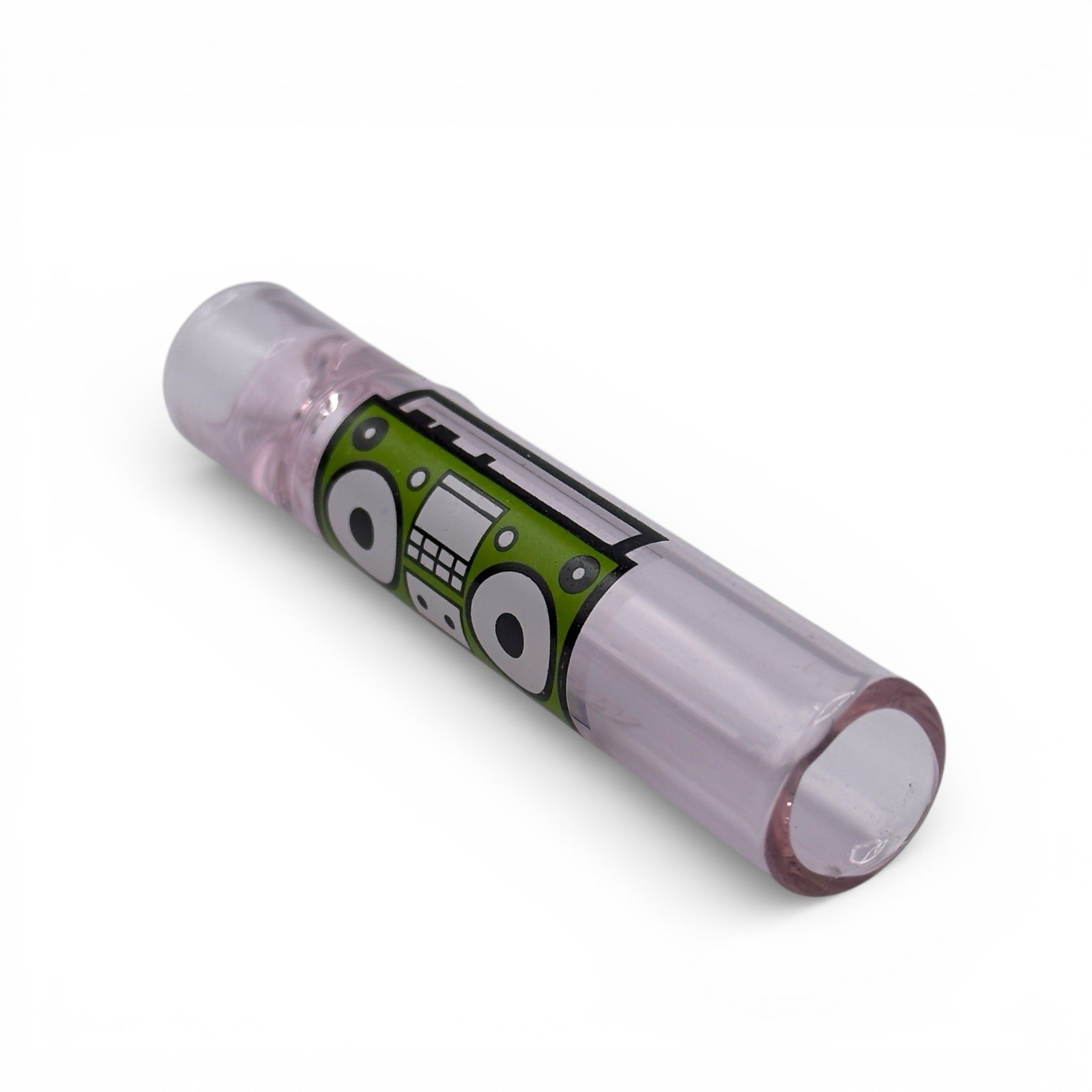 GRAV 3″ Whimsical Taster Glass Pipe 16mm One Hitter – Boombox