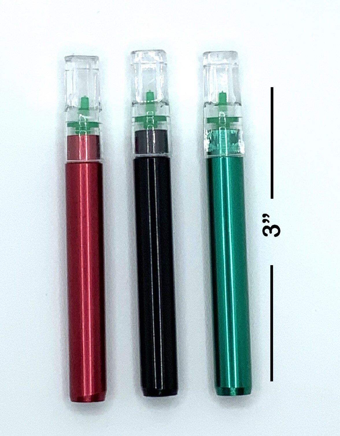3 X Metal Smoking Pipes With Tips, One Hitter Works In Dugout SAME DAY SHIP