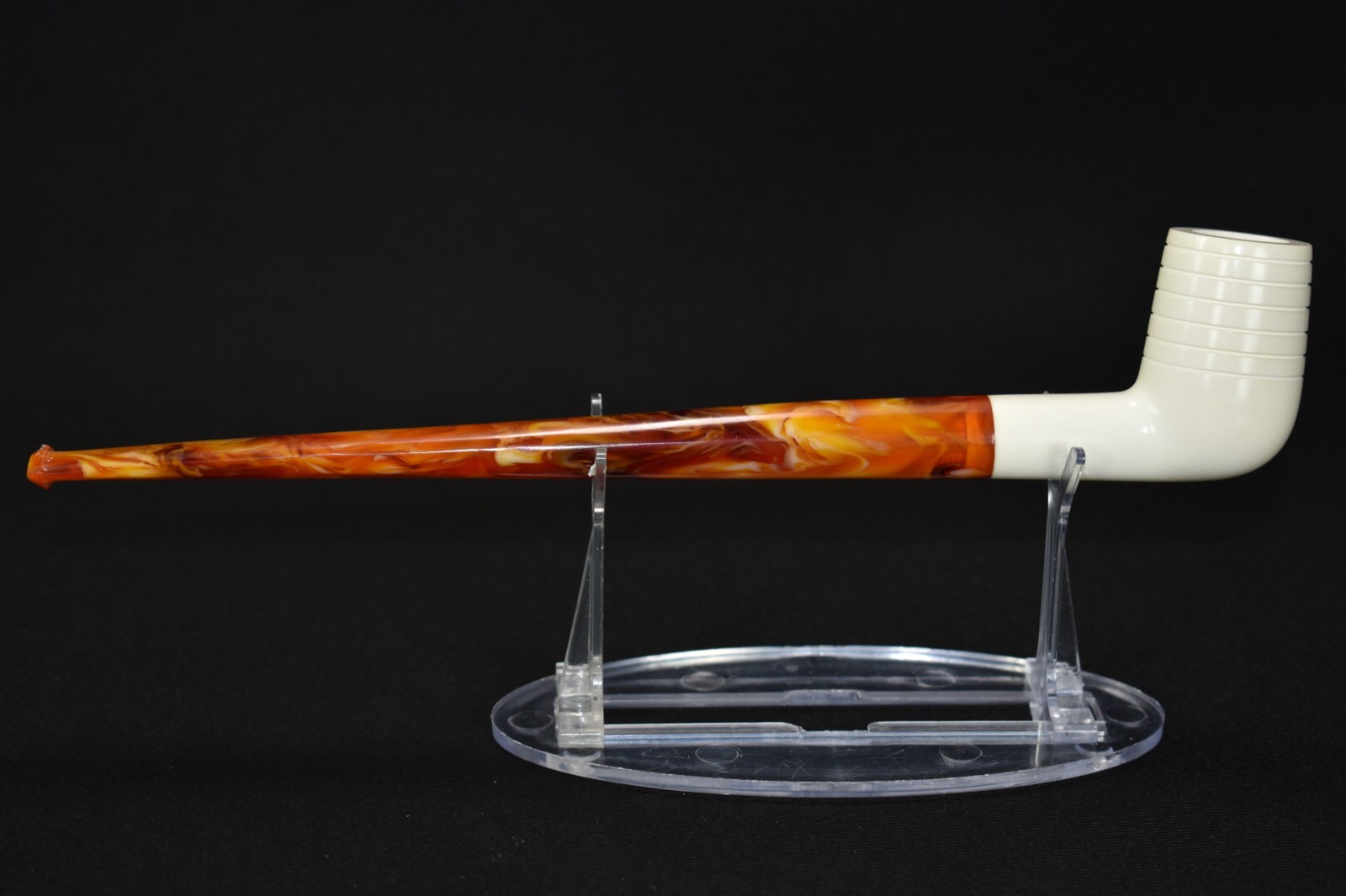 5 Acrylic Stands For Briar-Meerschaum Smoking Pipes Brand New Adjustable NO PIPE