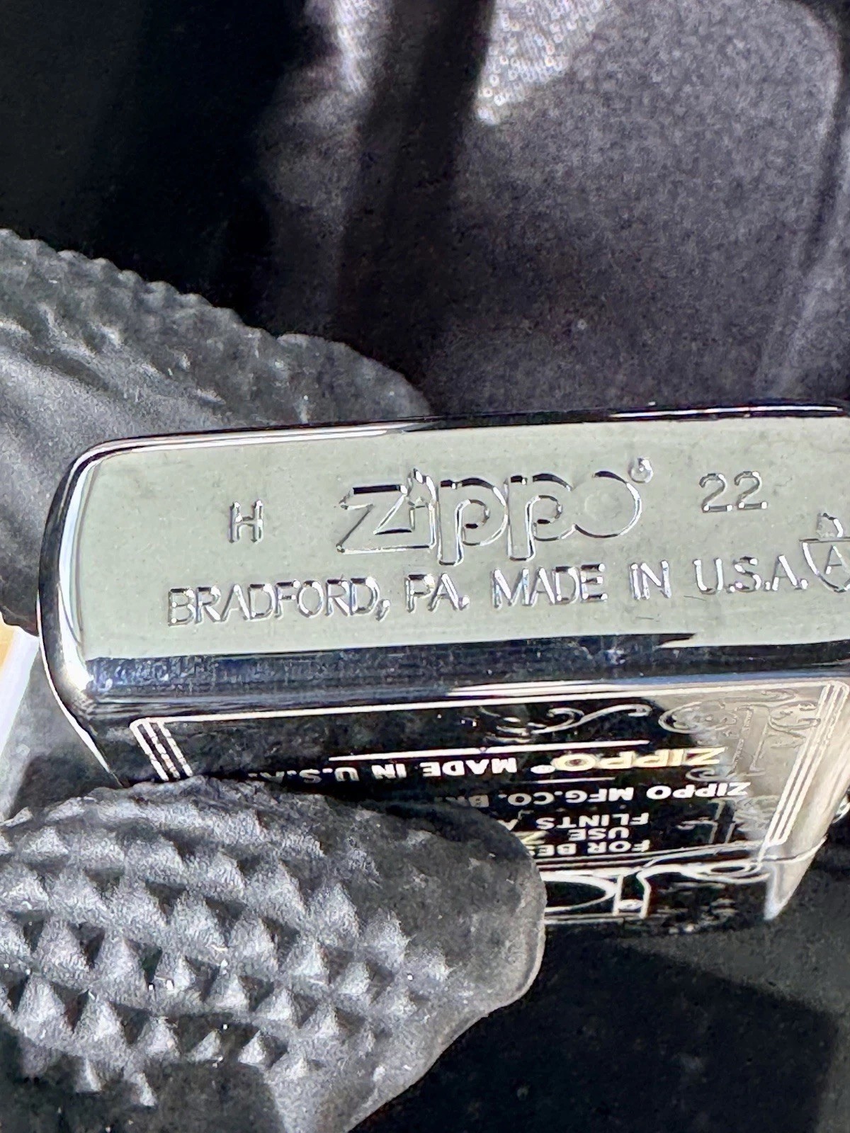 Zippo 40th Anniversary Pipe Armor 167 Swarovski Lighter Limited #0010/1000 NIB