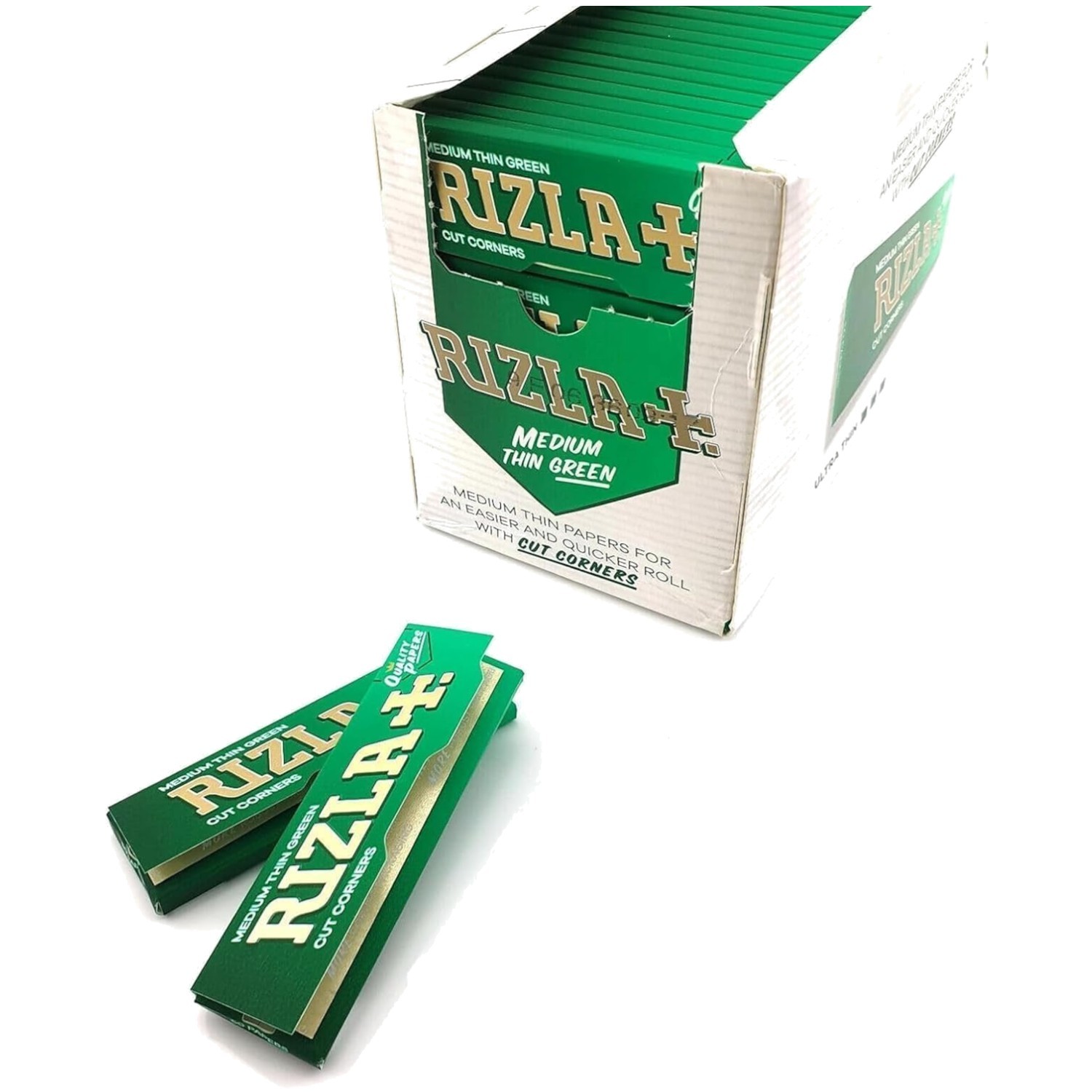 Green Medium-Thin Papers – Consistent Draw, Minimal Residue