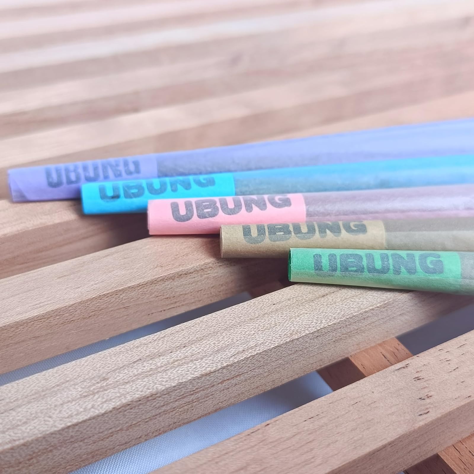UBUNG Rainbow Cones 100 Pcs, King Size Colorful Pre Rolled Cones with Tips(5 Col