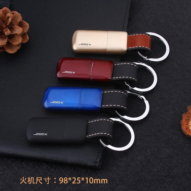 Compact Keychain Free Fire Torch Lighter New Flint Lighter Mini Pocket Pendant