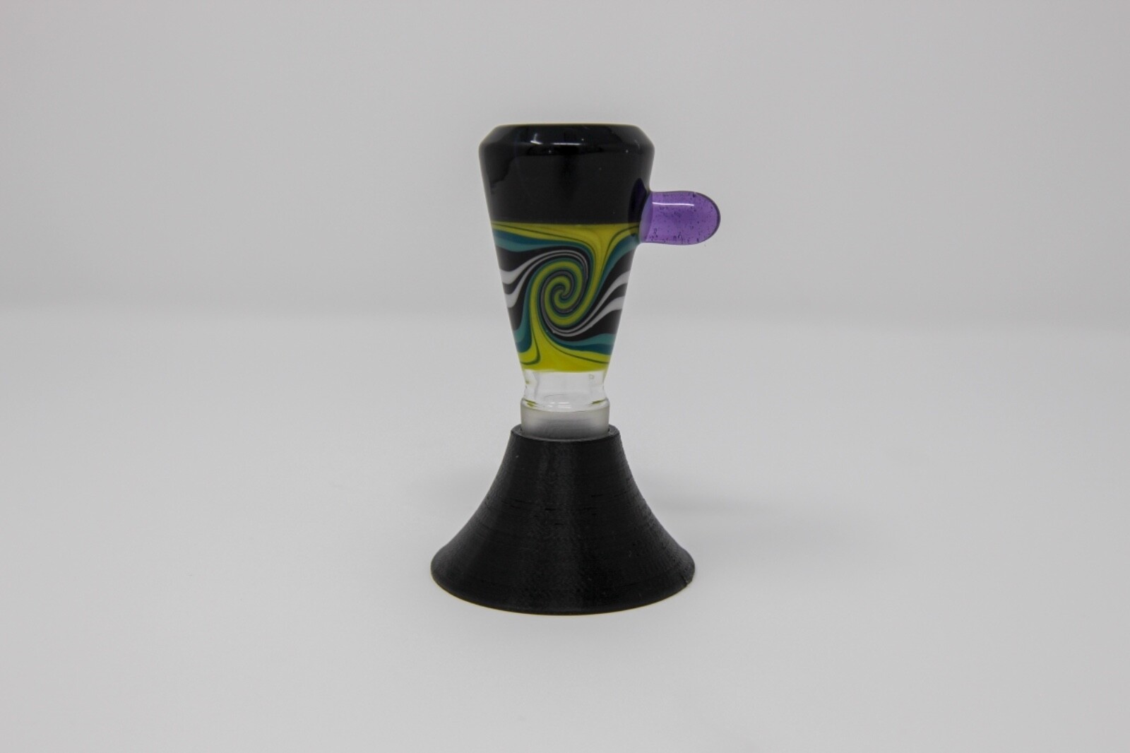 14mm / 18mm 1x Glass Slide Holder | 1x Bowl Stand Black | Blue | Grey