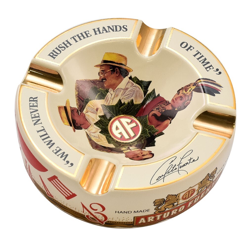 Arturo Fuente Ceramic Cigar Ashtray – Cream