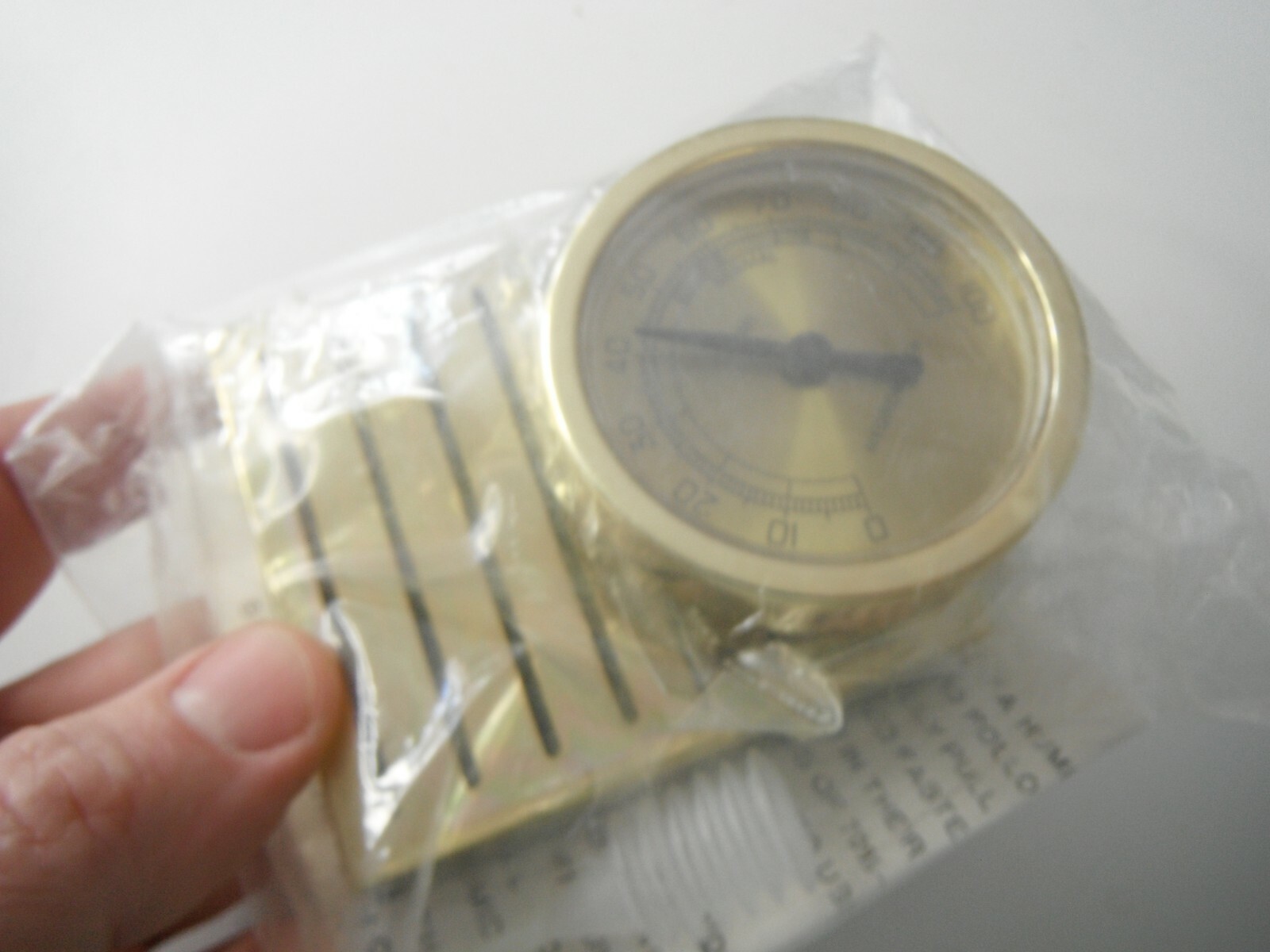 22 Western Humidor ACC-ANALOG Analog Hygrometer Relative Humidity & Temperature