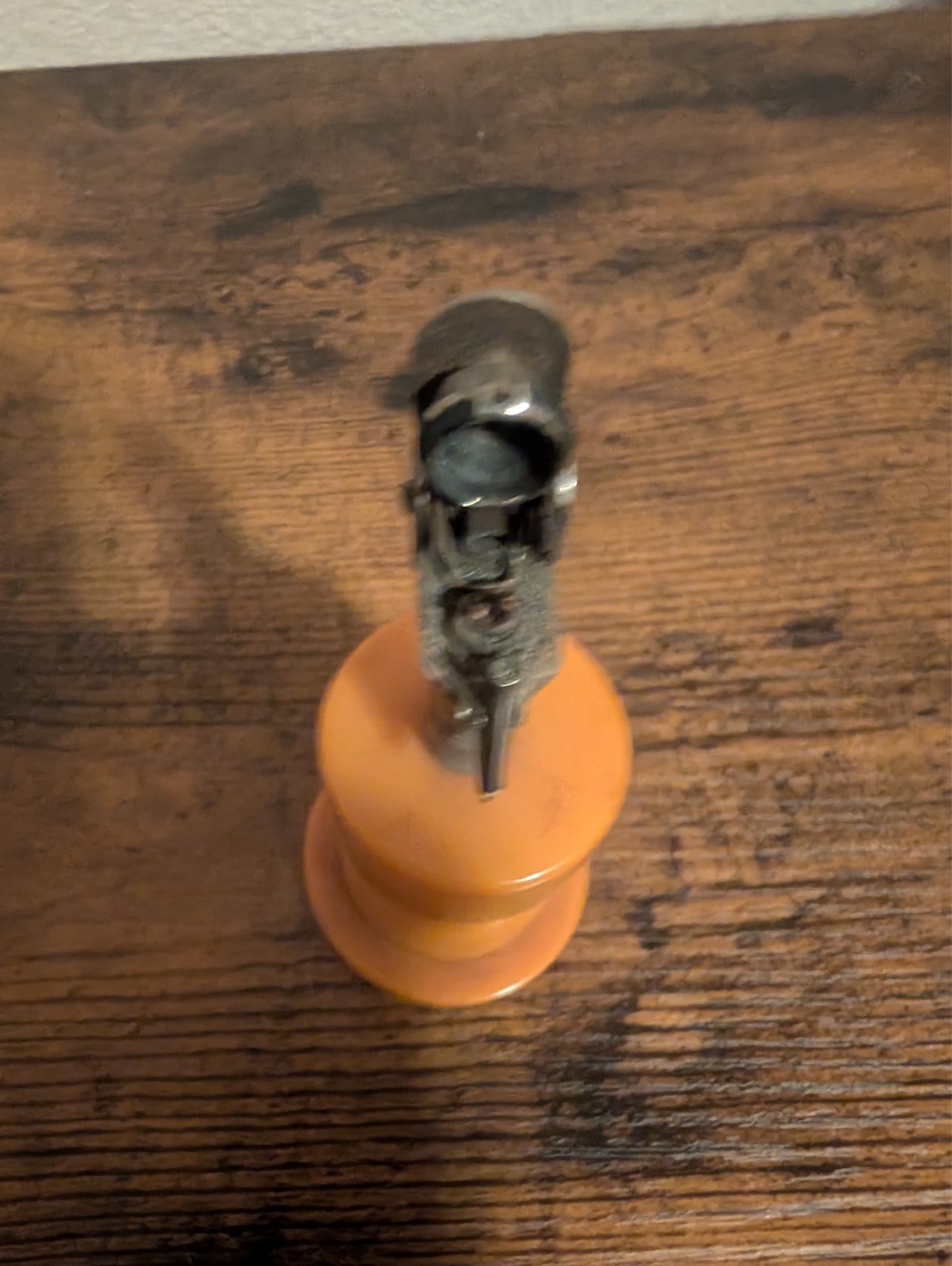 Vintage 1930s Art Deco Strikalite Butterscotch Catalin Bakelite Table Lighter