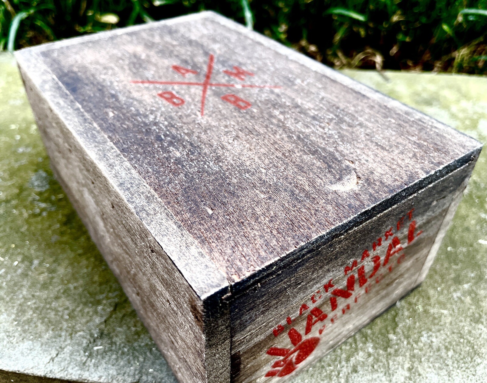 Alec Bradley Black Market Vandal Empty Cigar Box, No Cigars