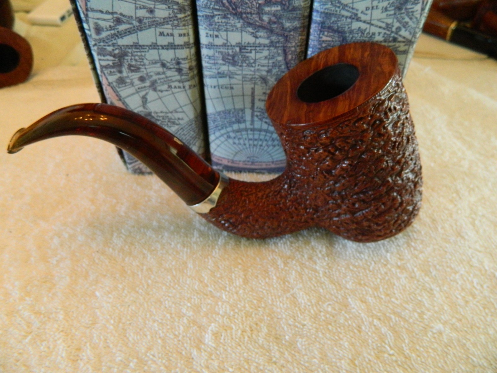 ESTATE PIPE RINALDO SILVER LINE YY, MEGAS, MADE IN ITALY,USED