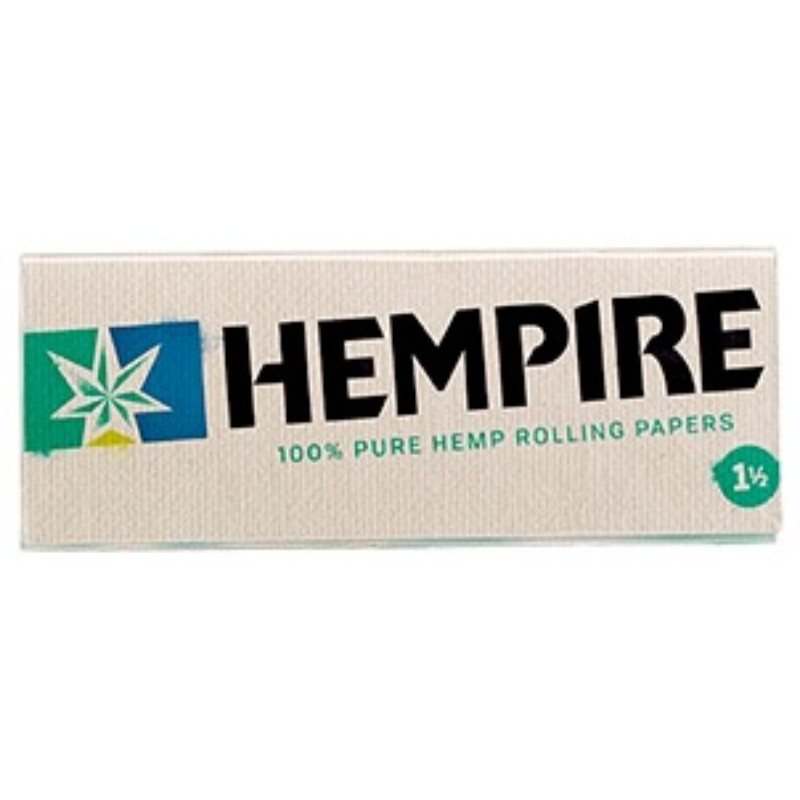 12x Hempire 1 1/2 Rolling Papers 33 Per Booklet Bulk Pack New 1.5”