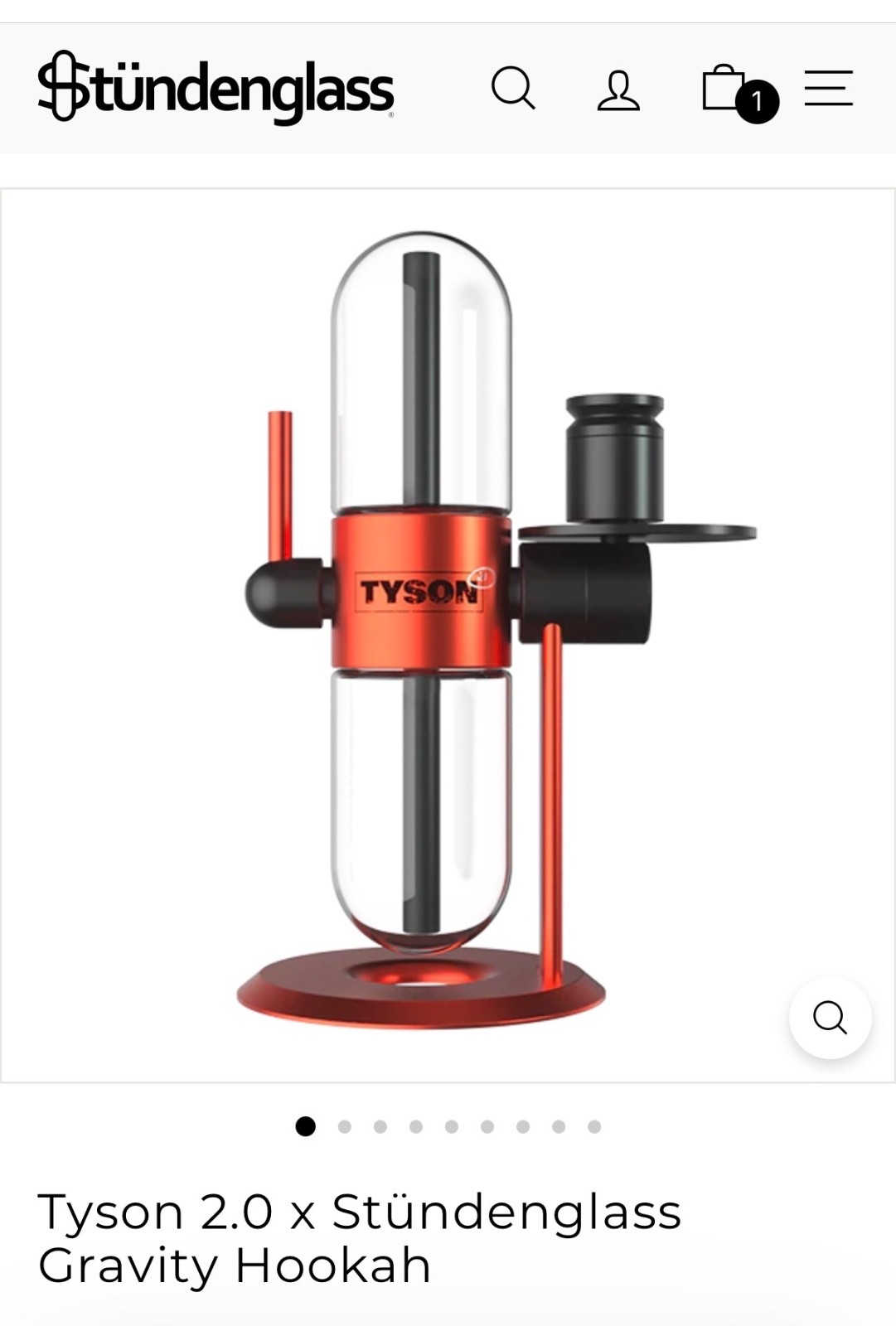 Stündenglass OEM Gravity Bong/ Hookah Tyson 2.0 Gravity Infuser Edition