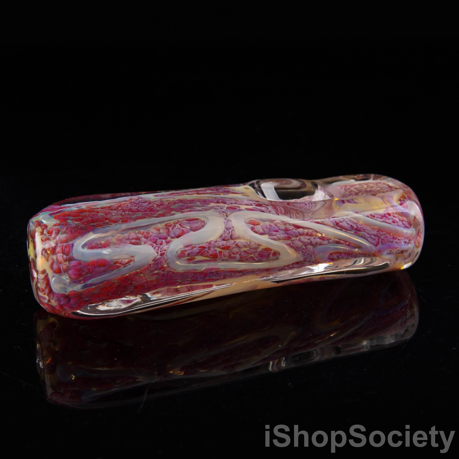 4″ Slim Rectangle Tobacco Smoking Pipe Thick Collectible Glass Pipes – P828C