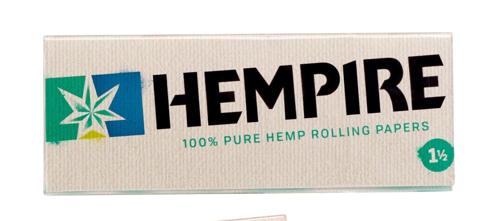 Hempire 1 1/2 Cigarette Paper Hemp Rolling Papers 1.5 (10 Pack)
