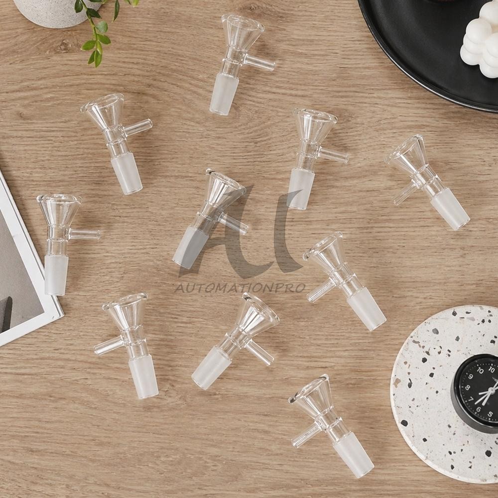 (10 PACK) 14MM Male Glass Bowl For Water Tobacco Pipe Bong Replacement Head USA
