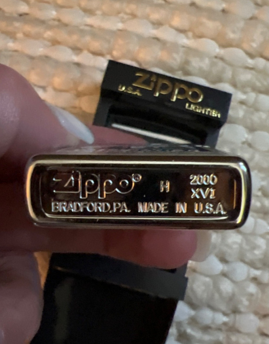 Zippo Lighter Destination Series San Francisco Bay Golden Gate Bridge 2000