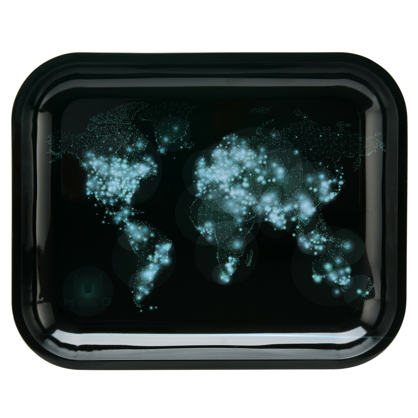MOCO Metal Tobacco Cigarette Rolling Tray – Large Size 13.5’’ x 11’’