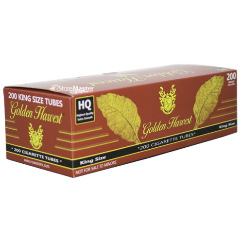 Golden Harvest Cigarette Filtered Tubes Red King Size KS – 5 Boxes (1000 Tubes)