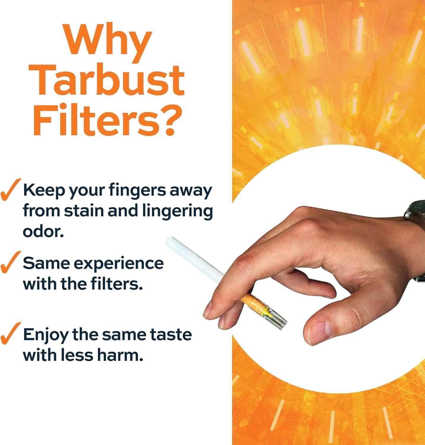 1200 Cigarette Filters: Tar Blockers for Cleaner, Flavorful Smoking