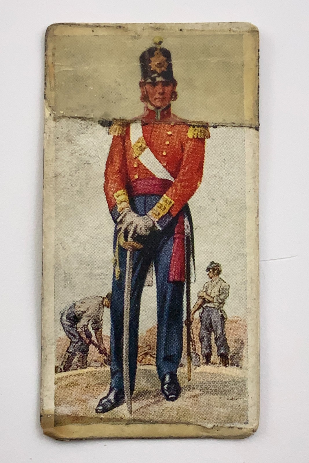 History of Naval Uniform Royal Marine Light Infantry Carreras Tobacco Card KK162