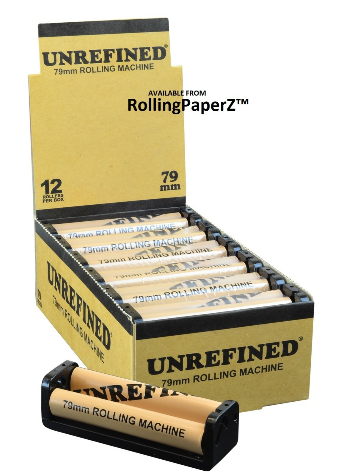 Buy One UNREFINED 79mm Cigarette Rolling Machine w/ instructions