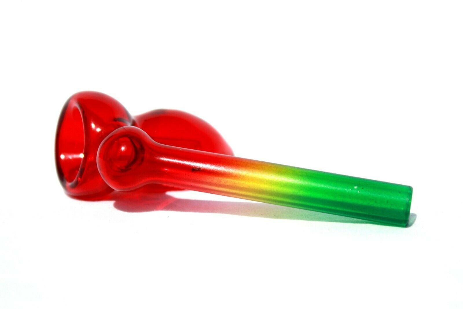 BEETLE 3″ GLASS STEAMROLLER RASTA PIPE TOBACCO SMOKING PGL004