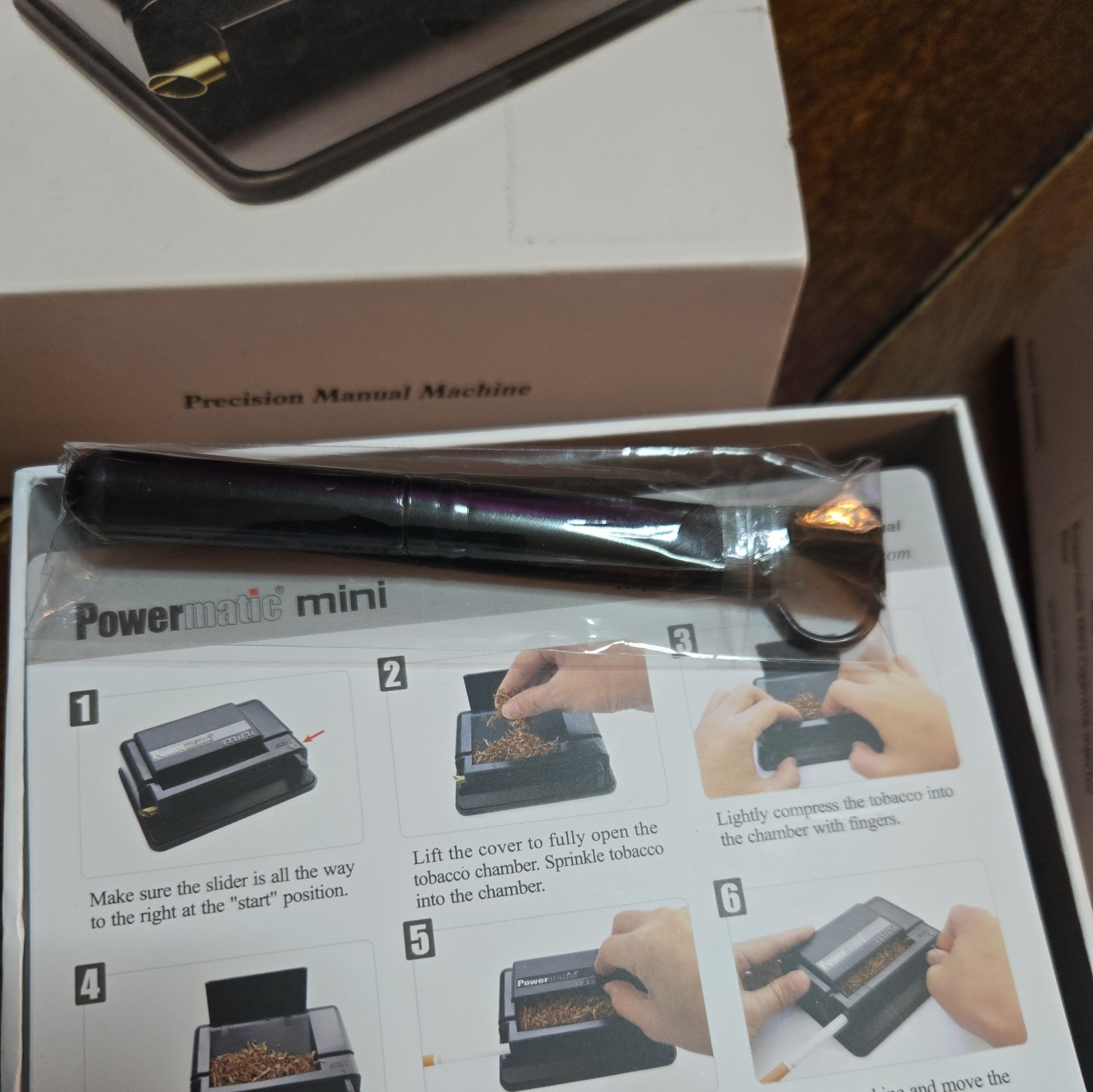 Mini Precision Manual Cigarette Injector Machine