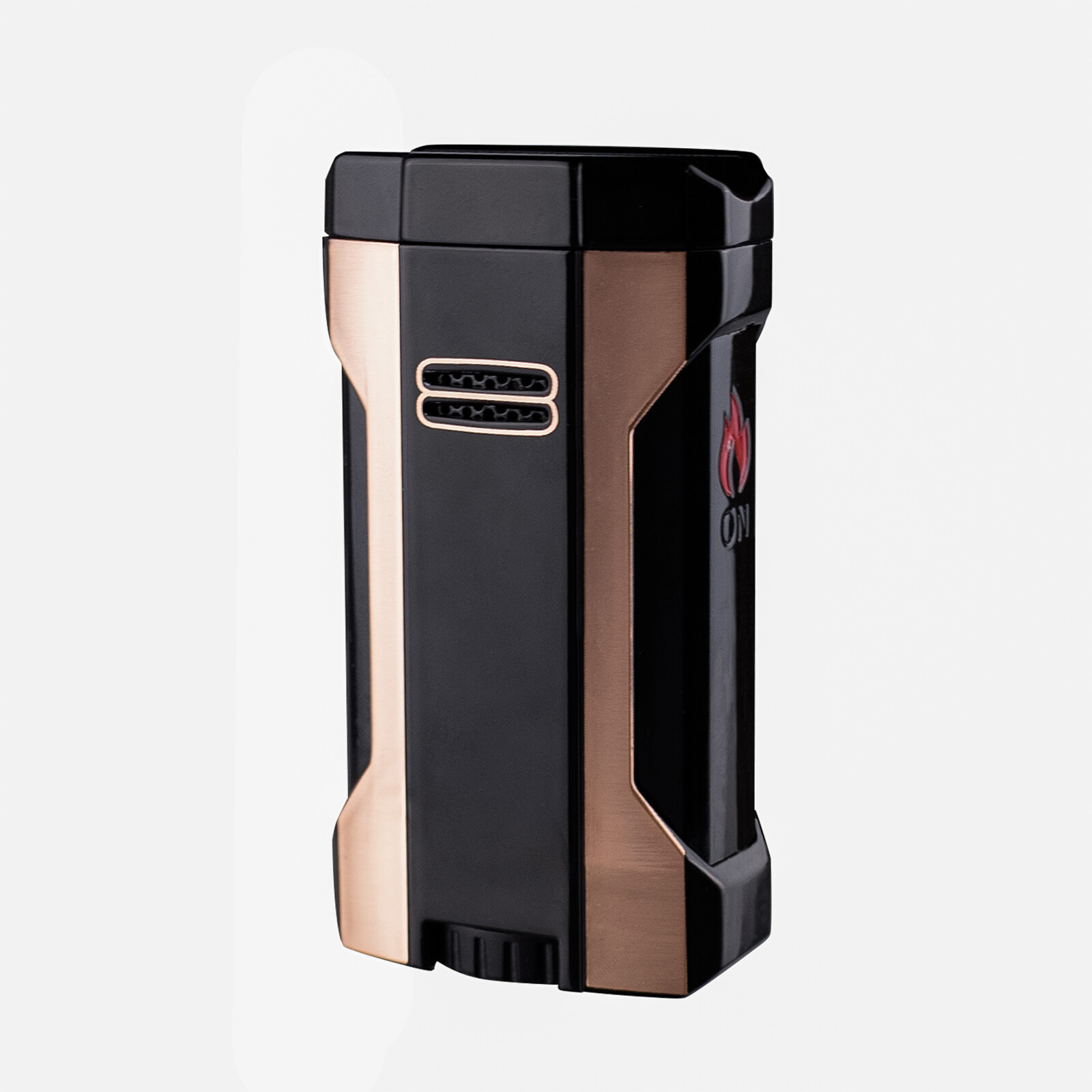 4 Jet Cigar Blue Flame Lighter Windproof Gas Butane Cigarette with Gift Box