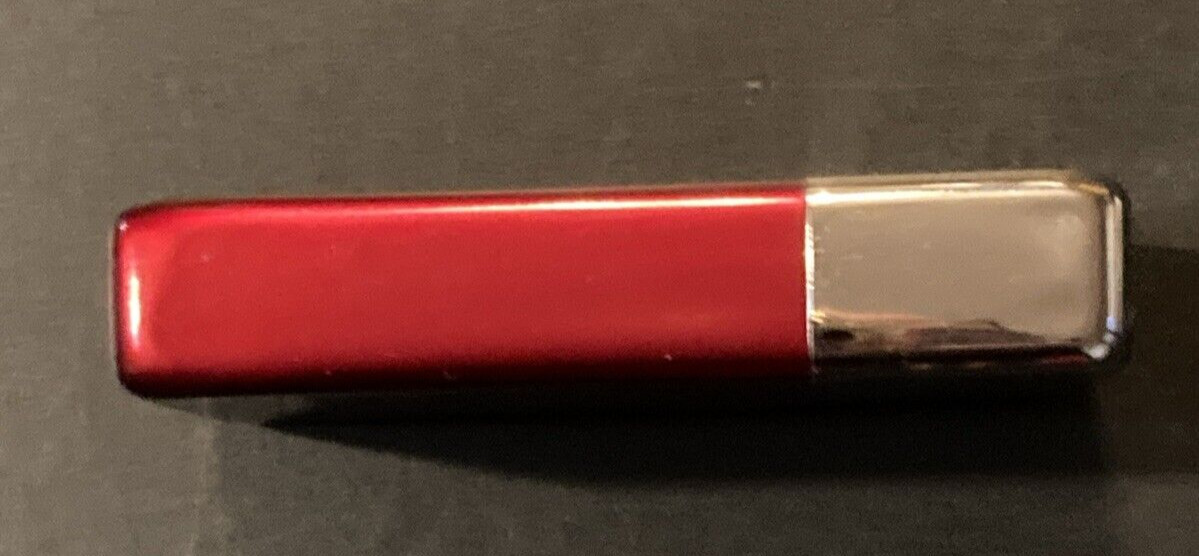Park Avenue Lighter Red and Silver Mid West Advertising Tulsa Unfired With Box