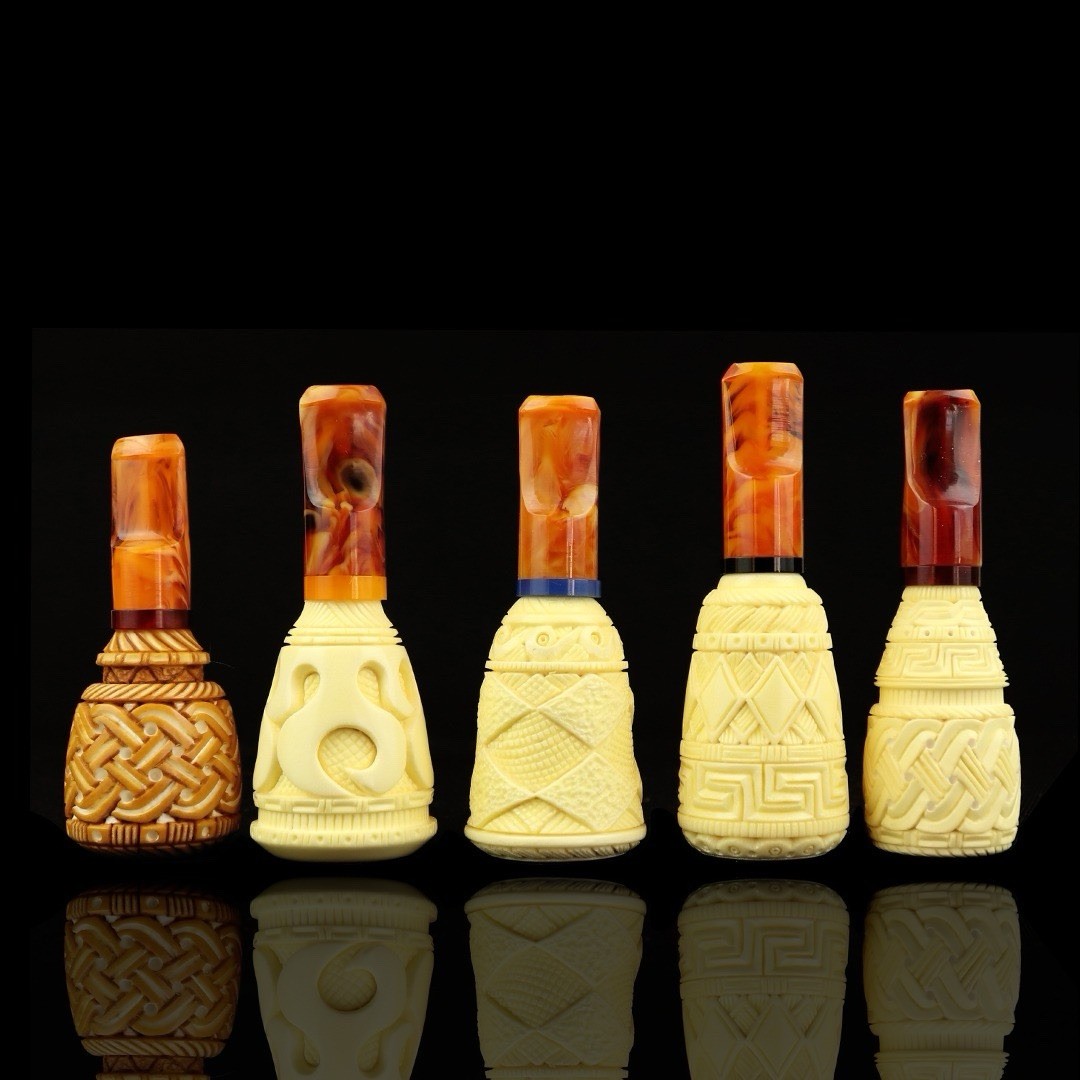 Ornate CIGAR HOLDER Set Of 5 HANDMADE CASE 40 To 60 Gages 16-18-20-22-24 MM
