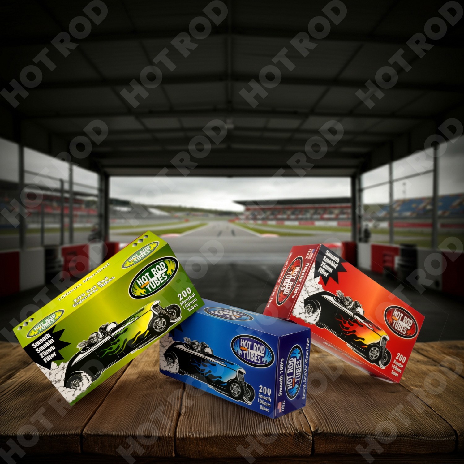 Hotrod Tubes Regular 100mm Size Cigarette Filter Tubes 200/Pack: 1000 Tubes