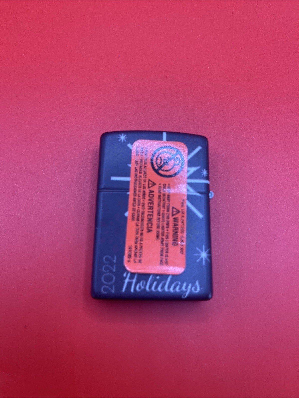 Rare Zippo Snap-On Tools 2022 Holiday Glow In Dark with Box New Made In USA