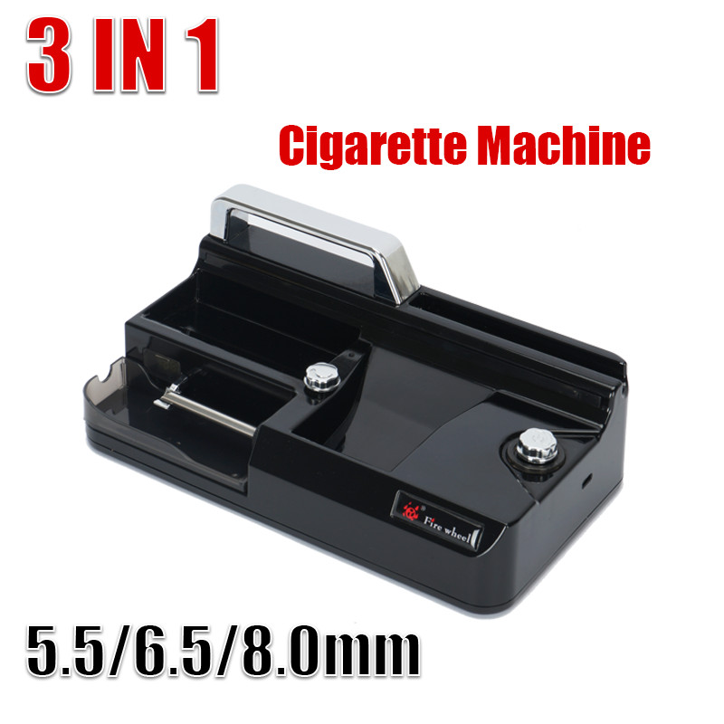 Electric Cigarette Rolling Machine Portable Tobacco Injector Machine Can Grind