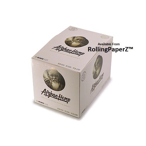 Afghan HMP King Size Cones – Box of 24 packs of (3)-(72) PRE-ROLLED CONES TOTAL