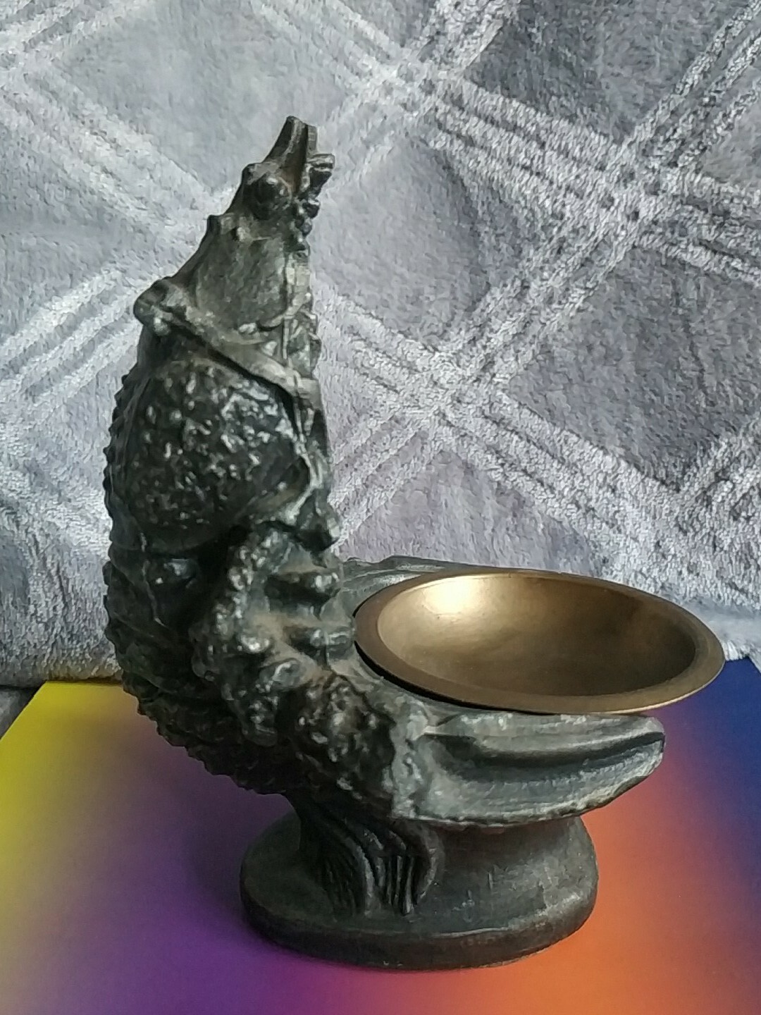 Soviet vintage ashtray “RAK” Made in the USSR, lobster.