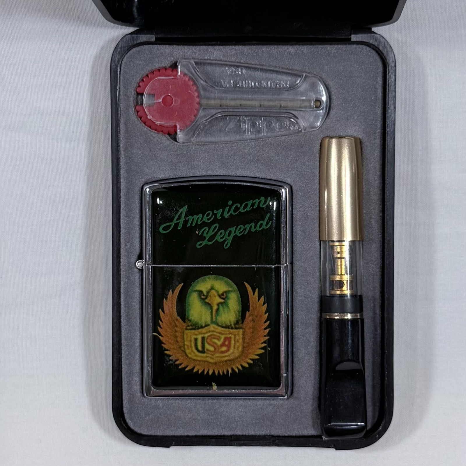 Zippo American Legend Limited Edition Lighter Set USA Made Bradford PA w/ Box