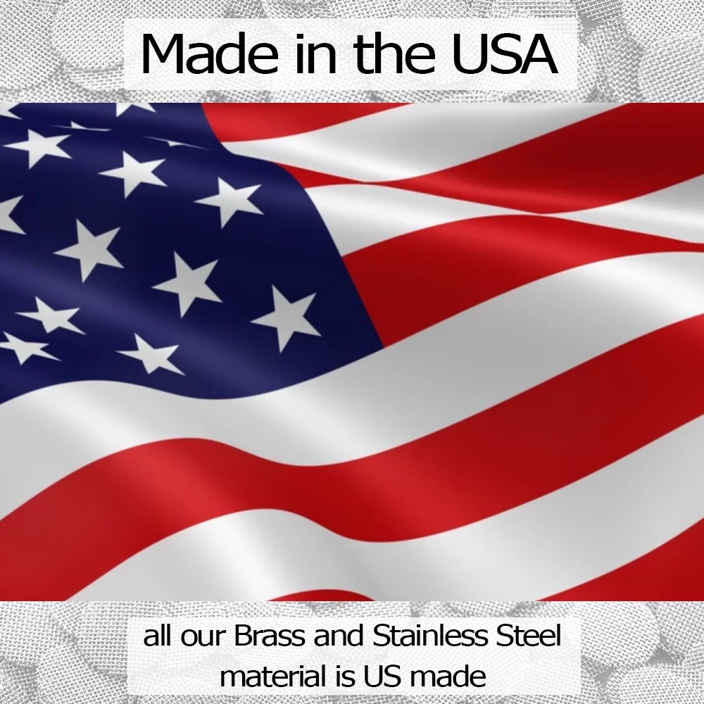 Brass Pipe Screens 13/16 inch, 1000 count – Free Shipping, USA Made, Heavy Duty
