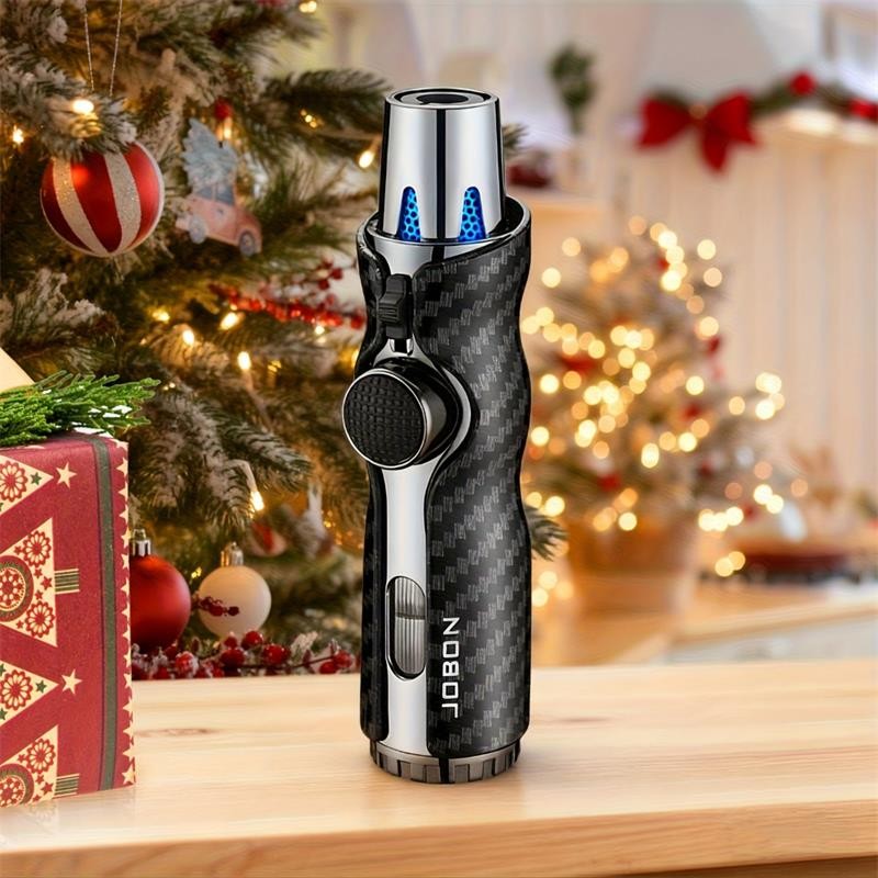Metal Strong Flame 1800C Windproof Jet Torch Turbo BBQ Lighter Spray Gun Welding