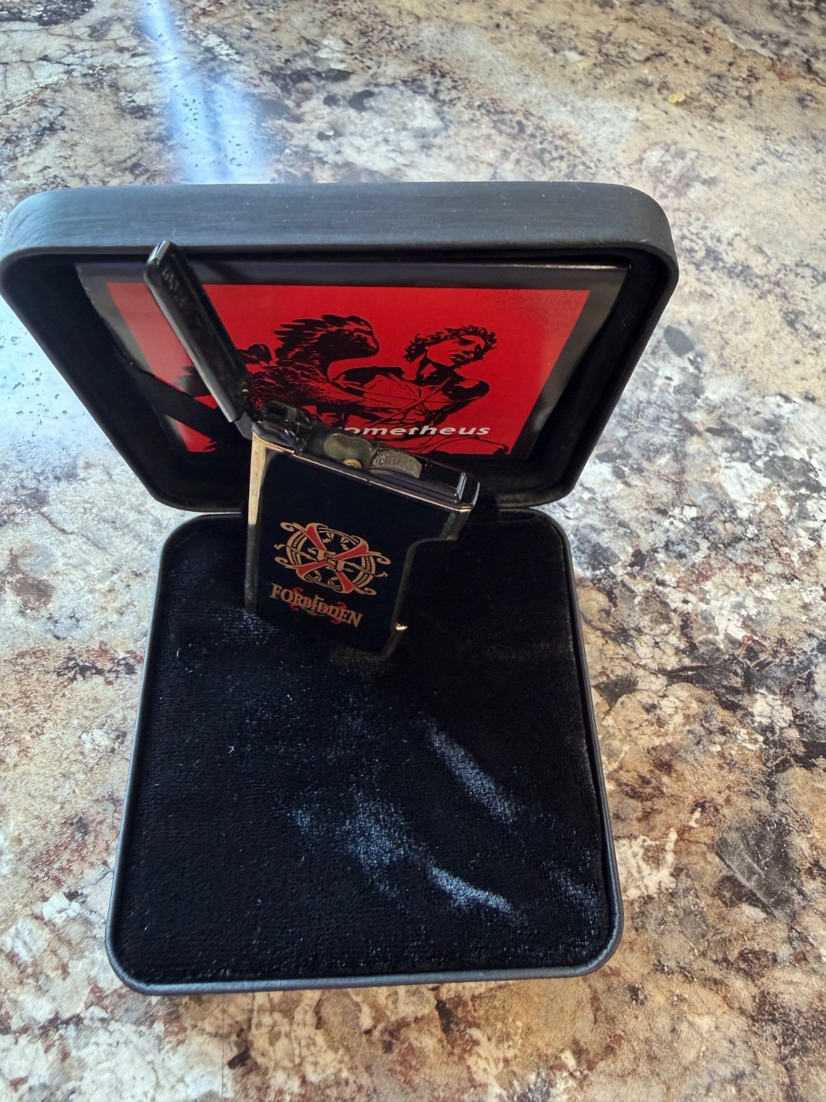 Arturo Fuente Opus X Rare Black Single Flame Torch Retro by Prometheus 287/600
