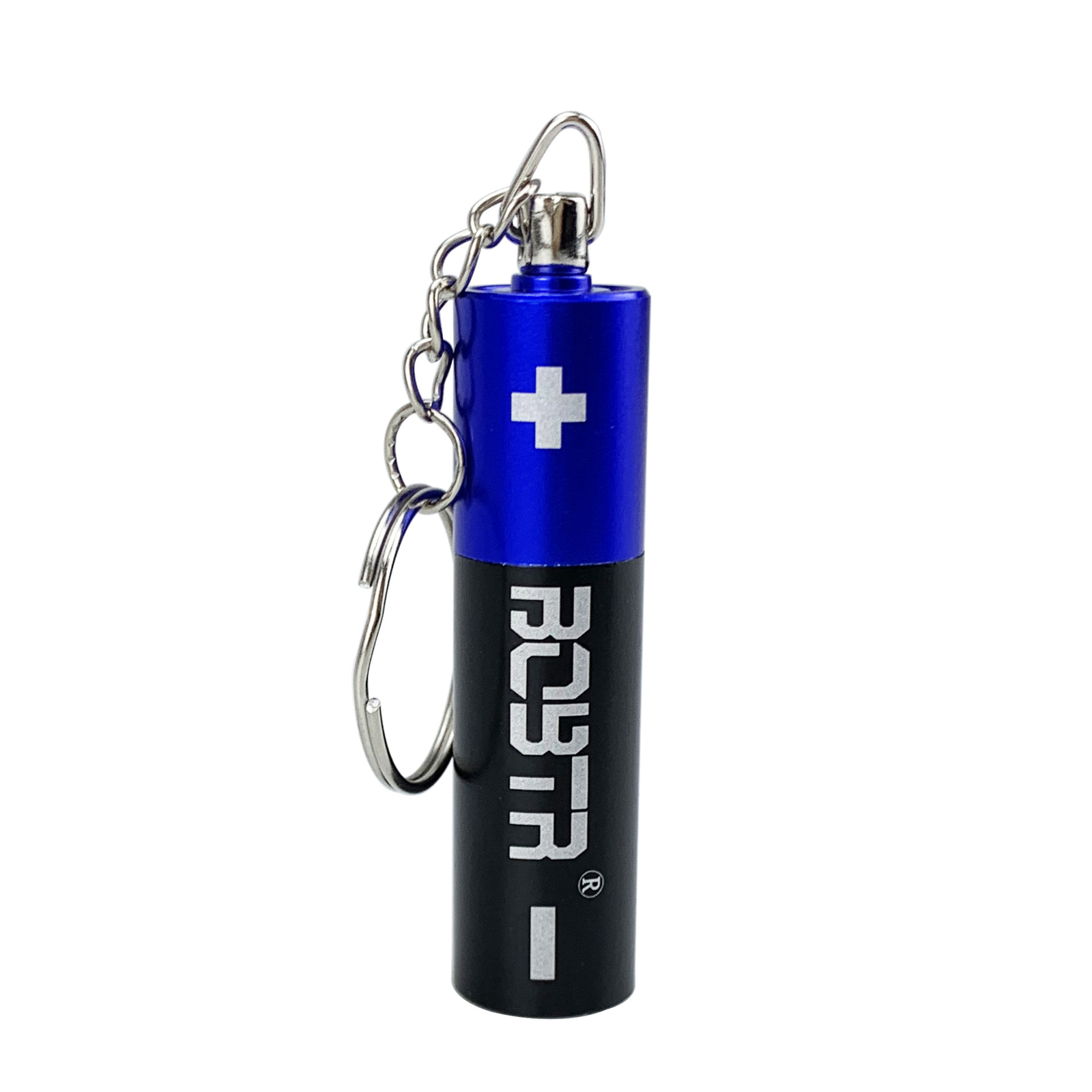 Creative Hanging Buckle Battery Metal Pipe Detachable Portable Keychain Pipe