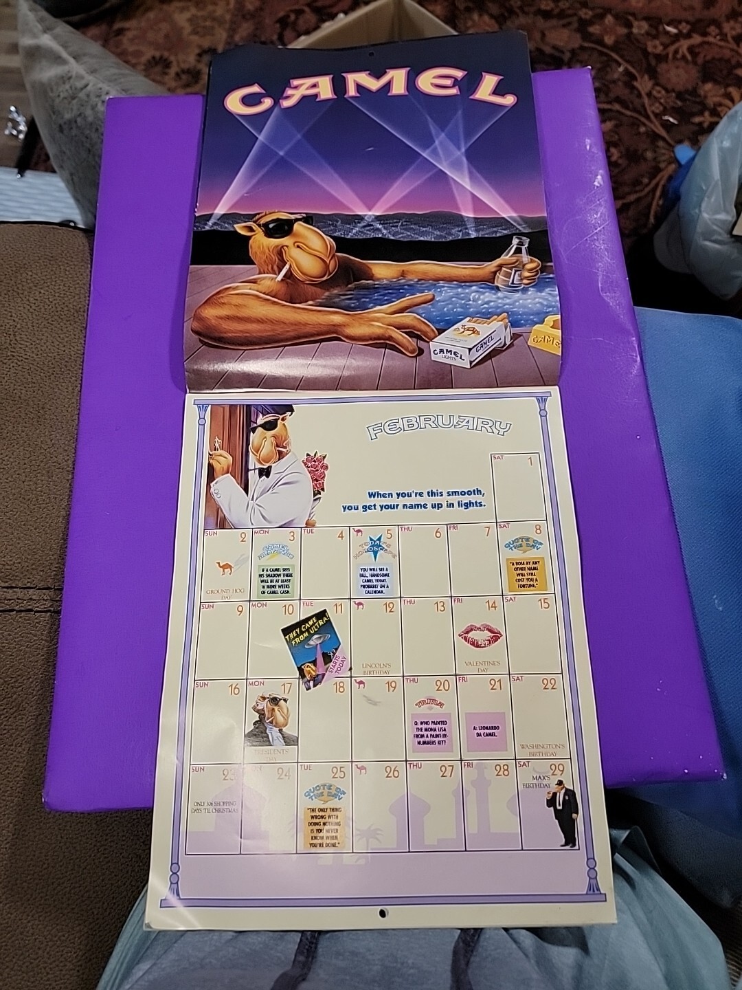 VINTAGE CAMEL CALANDER