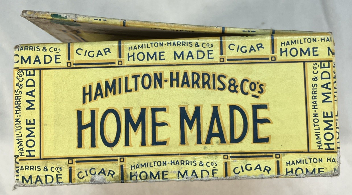 📦Vintage Hamilton-Harris & Co’s Home Made – Cigar Box F/SH