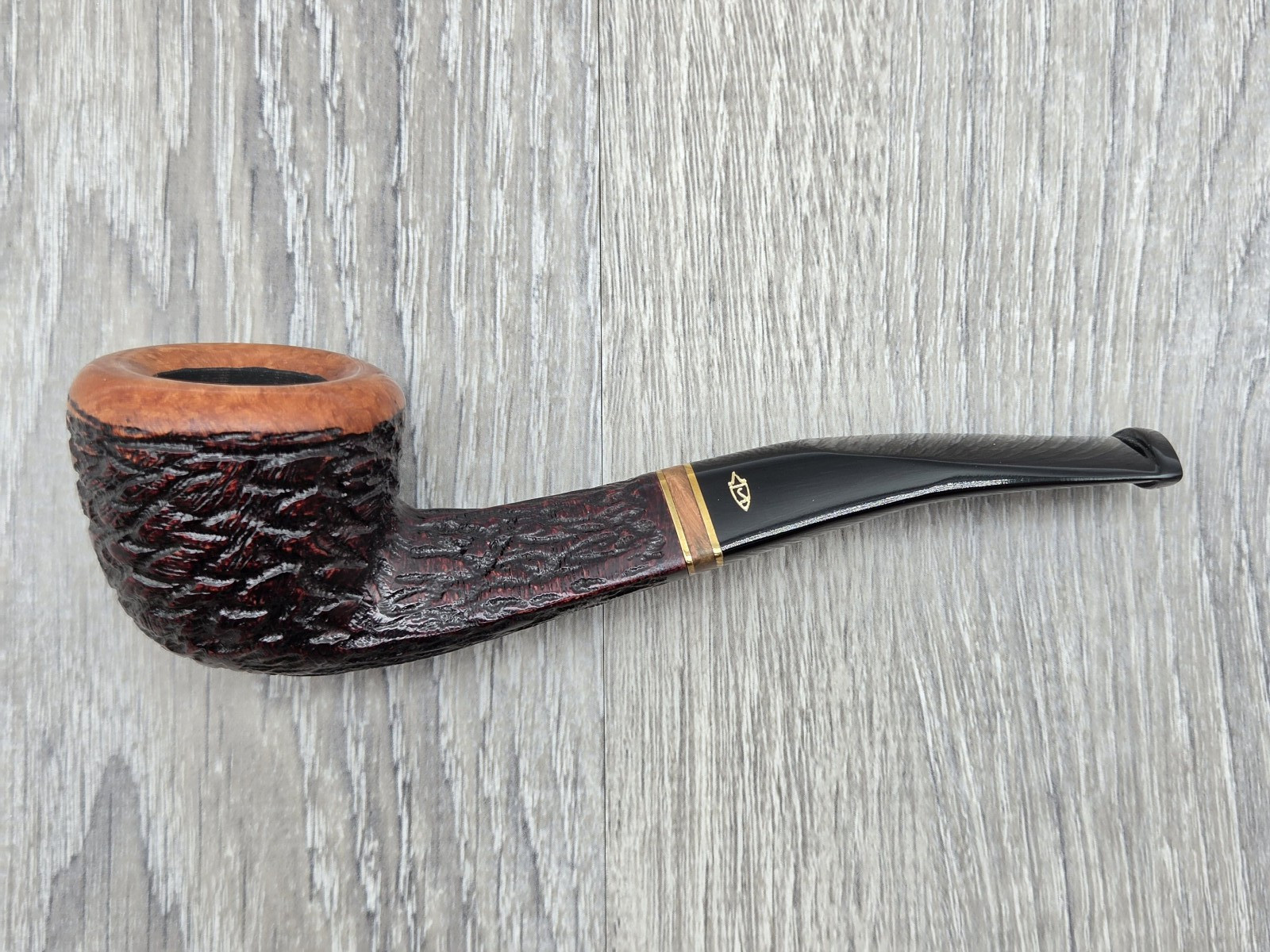 SAVINELLI PORTO CERVO Rusticated Half-Bent Dublin 305 (6 mm) – BRAND NEW