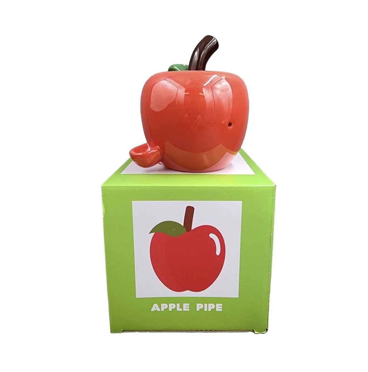 Ceramic Apple Pipe