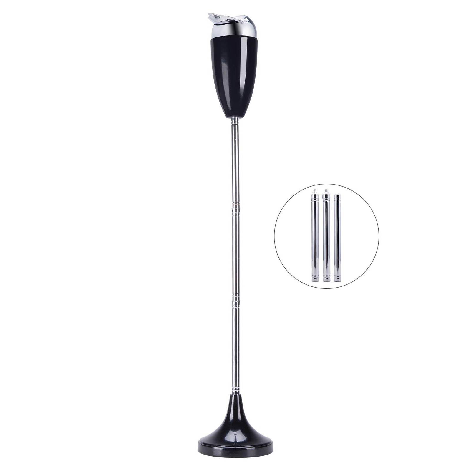 Adjustable Ashtray, Smokeless Odorless Indoor Outdoor Floor Standing Ash Tray…