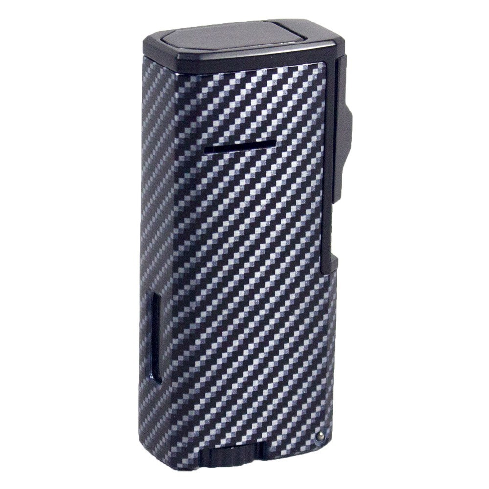 3”H Triple Torch with cigar puncher Butane Gas Lighter for Smoking Camping BBQ