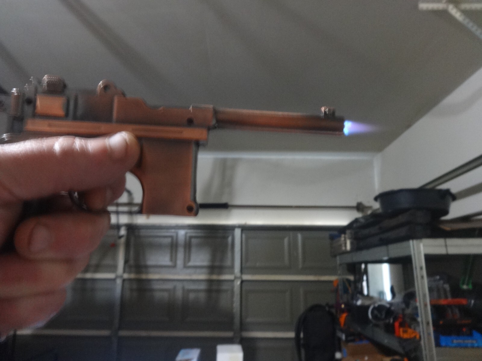 Mauser Gun Pistol Jet Torch Lighter USA Stocked and Shipped